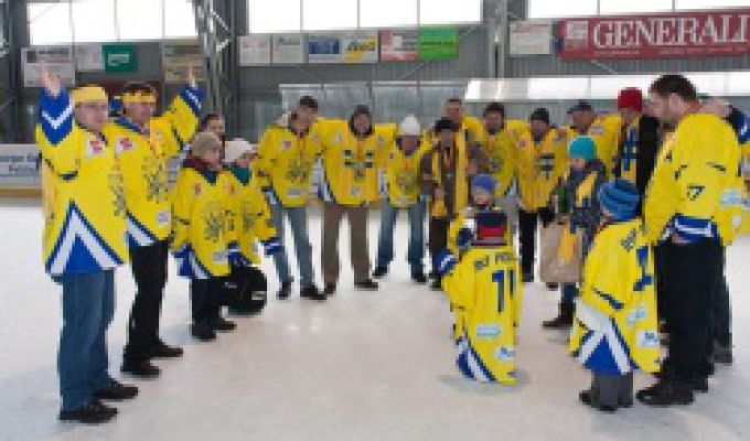 O bronzové medaile ŘKF Polička - HC Vraníci